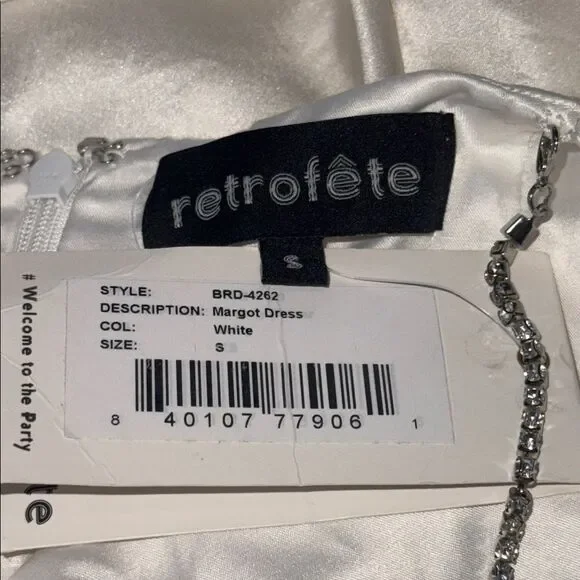 NWT Retrofete Margot Silk Maxi Dress Small Revolve - Picture 14 of 15